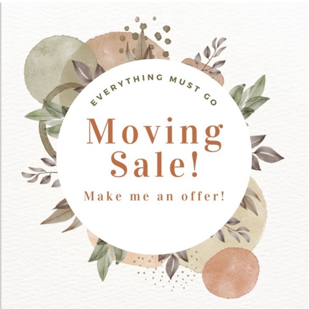Moving Sale